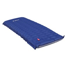 Iple 戶外露營單人充氣床墊, 藍色