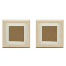 데이소이 감성 있는 우드 프레임 사진 액자, 2개, 오크