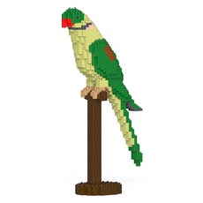 JEKCA 大緋胸鸚鵡 鸚鵡積木, 混合顏色, 1個