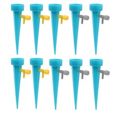 Dometopia 自動給水環保花盆 10入, 1個, 隨機出貨(藍色)