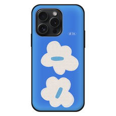 iRUDA 컬러 플라워 마그네틱 도어 범퍼 휴대폰 케이스