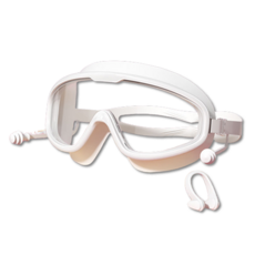 Skywiz 成人高性能泳鏡, 白色, 1個