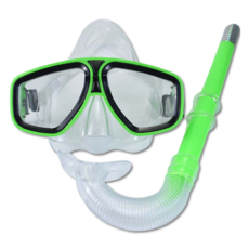 Skawiz 高級分離式浮潛套裝, 綠色