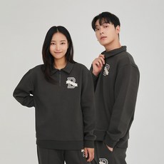 BALLOP 男女通用 Pulito 半拉鍊大學T BA3LHZU003