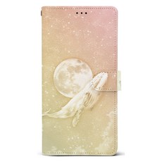 CASE PACIFIC 月光鯨魚 皮革日誌 手機殼