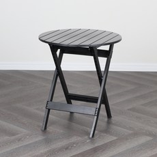 도리퍼니처 보야주 접이식 테이블, 블랙