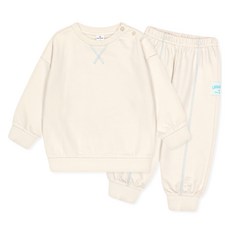 幼兒之字形拼色上下衣套裝