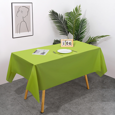 인아트 깔끔한 식탁보, 프루트그린, 137 x 183 cm, 1개