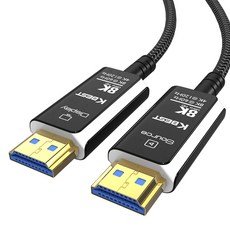 KBEST HDMI 2.1 AOC Premium 8K 光纖線, 1個, 3m