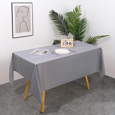 인아트 깔끔한 식탁보, 실버크렉, 137 x 183 cm, 1개