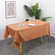 인아트 깔끔한 식탁보, 로즈골드, 137 x 183 cm, 1개