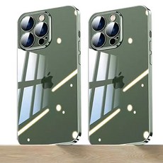 Geuraedada 強化防撞輕量優質透明手機殼 2入組