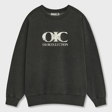 Oioicollection 女款復古丹寧運動衫