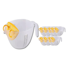 Mungul 烘焙量杯, 混色, 1L, 10個