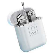 AM Life 整潔便攜指甲剪掏耳棒套組, 1個, 白色