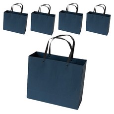 Maket Gamseong 特別的日子感謝禮物袋 大型, 5個, 海軍藍