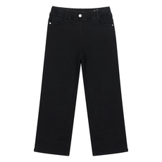 applepink 女童修身寬版牛仔褲