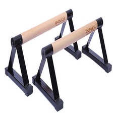 Innoi Parallettes 俄式挺身器 徒手訓練器材, 木質, 單一商品