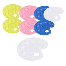 Eumes 美術顏料調色盤 4種 x 2入組, 1套, 10格