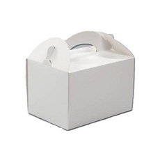 千雲套餐鮮奶油片蛋糕盒2號, 白色, 50個