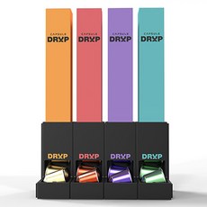 CapsuleDrop 膠囊架 40入 CDP04-B, 黑色, 1個