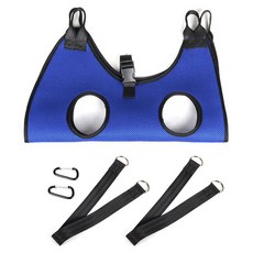 curiouspet 寵物自助美容吊床 L, 1套, 藍色