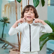 SNEFF 幼兒用巴洛克感性漂浮拉鍊泳衣防磨衣