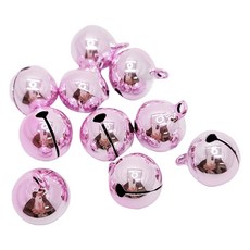 마다꾸미 미니 컬러 방울 20mm, 06 핑크, 10개