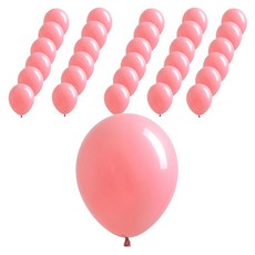 조이벌룬 풍선 30cm, 플라밍고, 100개