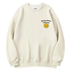 The Team XX微笑 Oversize 重磅雙面棉大學T