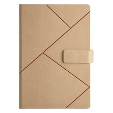 Madakkumi 商務辦公用高級筆記本 A5日誌, 07 A款 米色, 1個