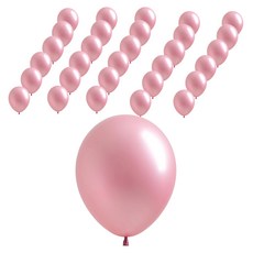 Joy Balloon 氣球 30cm, 珠光淺粉色, 100個