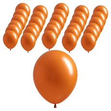 Joy Balloon 氣球 30cm, 珍珠橘, 100個