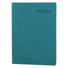 Madakkumi 商務辦公用高級筆記本 A5 日記本 B款, 1個, 14 羊皮 藍色