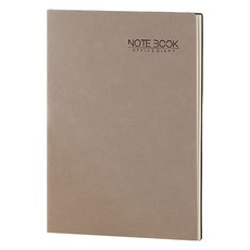 Madakkumi 商務辦公用高級筆記本 A5 日記本, 1個, 11 B款 羊皮 米色
