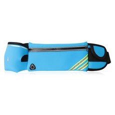 따봉오빠 야외 스포츠 야간 러닝 조깅 다용도 허리 물병 가방 힙색 웨이스트 백 JNH1563, 블루, 1개