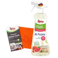 Poliboy 德淨 多用途清潔劑 500ml+棉布組, 1組