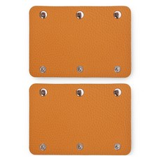 人造皮革包包提把保護套 編織用品, 駝色, 2個