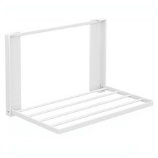 에버하우스 마그네틱 접이식 측면 다용도 선반, 화이트, 1단