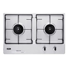 Haatz 가로 빌트인 가스레인지 일반가스 2구 방문설치, LPG, HGR-2040SDB