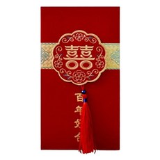 Maket Gamseong 高級傳統裝飾紅包 款式3, 6個