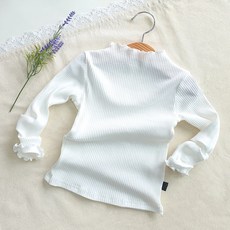 woojooi 女童 Sally 羅紋荷葉邊 T恤