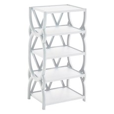 국내 제조 멀티선반, 화이트, 5단