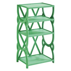 국내 제조 멀티선반, 그린, 4단