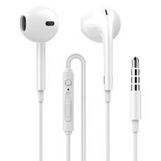 IZNC 오픈형 유선 이어폰 N3 화이트