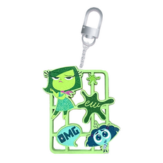 Iknowk 迪士尼皮克斯 腦筋急轉彎2 DIY鑰匙圈, 1個, 厭厭 & 阿慕