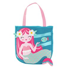 stephen joseph 女童沙灘托特包 + 玩沙玩具組, 美人魚C(托特包), 1套