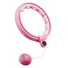 JOYHOME 熱量檢測智慧型呼拉圈, 粉色, 1000g, 1個