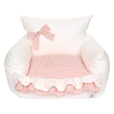 Miminko 條紋靠墊 DH4XE3060, 白色, 1個