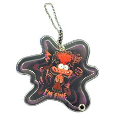 迪士尼皮克斯 腦筋急轉彎2 壓克力3層鑰匙圈, 1個, 阿焦